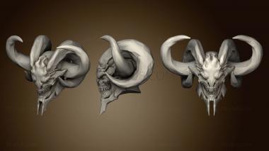 3D модель Голова демона (STL)